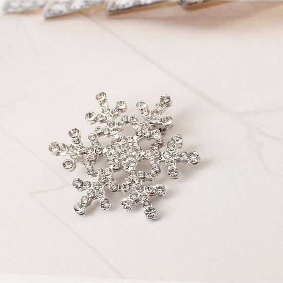 Jewelry - Snowflake Brooch